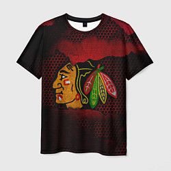 Мужская футболка CHICAGO NHL