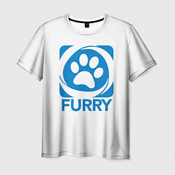 Мужская футболка Furry