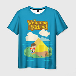 Мужская футболка Мой остров
