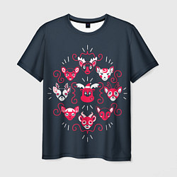 Мужская футболка Animal Crossing Deer