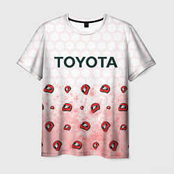 Мужская футболка Тойота - Racing Паттерн