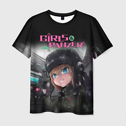 Мужская футболка Девушки и танки Girls und Panzer Z
