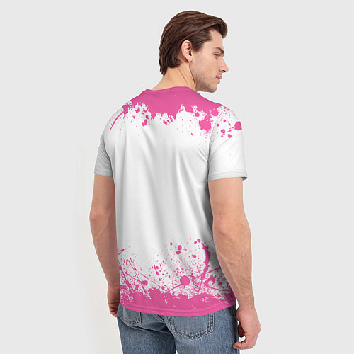 Мужская футболка Девушки и танки Pink Z / 3D-принт – фото 4