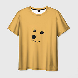 Мужская футболка Smile dog