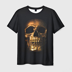 Мужская футболка Golden Skull