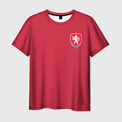 Мужская футболка Форма Чехия Домашняя