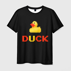 Футболка мужская DUCK, цвет: 3D-принт