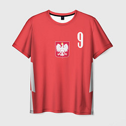Мужская футболка Lewandowski Poland 9