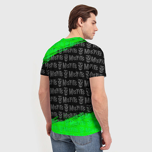 Мужская футболка MISFITS 3 / 3D-принт – фото 4