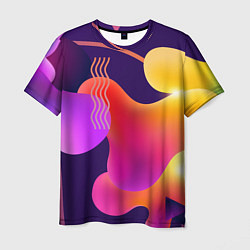 Футболка мужская Rainbow T-Shirt, цвет: 3D-принт