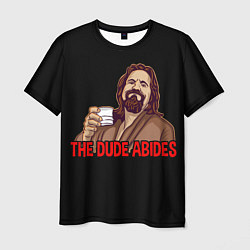 Мужская футболка The Dude Abides Lebowski