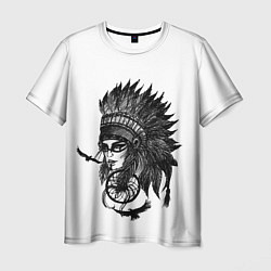 Мужская футболка Вождь индейцев