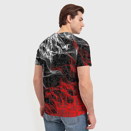 Мужская футболка Викинги / 3D-принт – фото 4