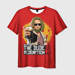 Мужская футболка The dude redemption