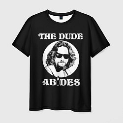 Футболка мужская The dude ABIDES, цвет: 3D-принт