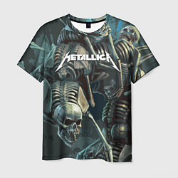 Мужская футболка Metallica Metal Skull