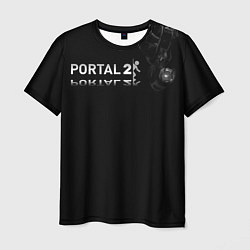 Футболка мужская Portal 2,1, цвет: 3D-принт