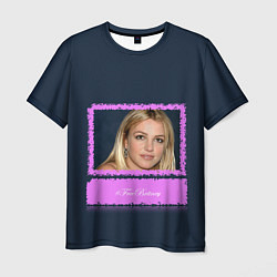 Мужская футболка Free Britney Свободу Бритни!