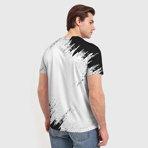 Мужская футболка БЕРСЕРК брызги / 3D-принт – фото 4