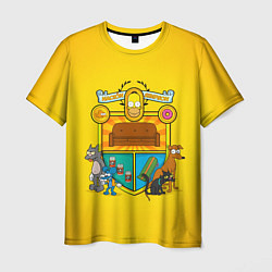 Мужская футболка Simpsons nation