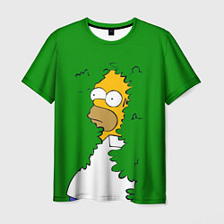 Мужская футболка Мем с Гомером