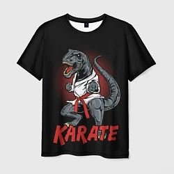 Мужская футболка KARATE T-REX