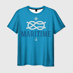 Мужская футболка Морской ВМФ