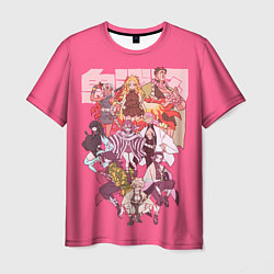 Мужская футболка Slayers on pink