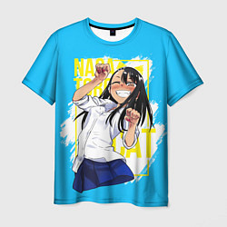 Мужская футболка Nagatoro cat