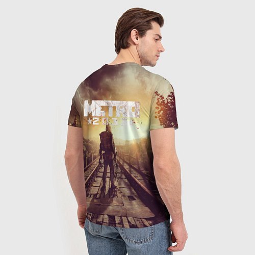 Мужская футболка MERTO 2033 ВОСХОД / 3D-принт – фото 4