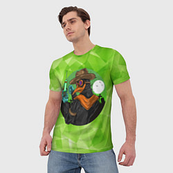 Футболка мужская Чумной доктор, цвет: 3D-принт — фото 2