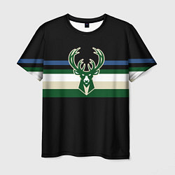 Мужская футболка Milwaukee Bucks форма Statement Edition