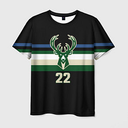 Мужская футболка Milwaukee Bucks форма Крис Миддлтон