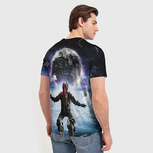 Мужская футболка Айзек в мертвом космосе / 3D-принт – фото 4