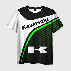 Мужская футболка KAWASAKI КАВАСАКИ SPORT