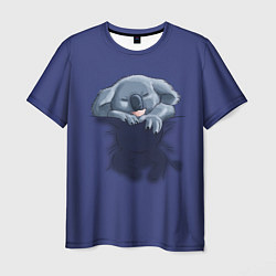 Мужская футболка Спящая коала