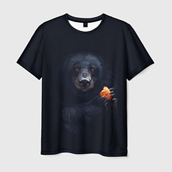 Футболка мужская Медведь, цвет: 3D-принт