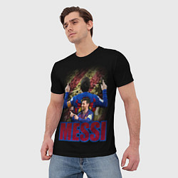 Футболка мужская МЕССИ MESSI, цвет: 3D-принт — фото 2