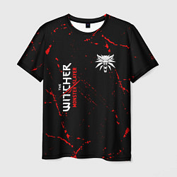 Мужская футболка The Witcher Monster Slayer - Grunge
