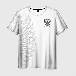 Мужская футболка Russia MSKSide - Colorless