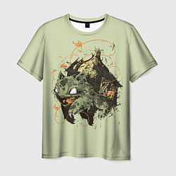 Мужская футболка Horror Bulbasaur