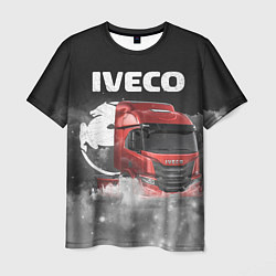 Футболка мужская Iveco truck, цвет: 3D-принт