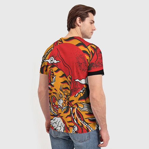 Мужская футболка Год тигра / 3D-принт – фото 4