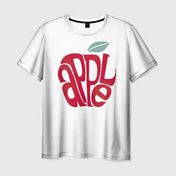 Мужская футболка Красное яблочко