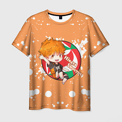Мужская футболка Hinata Shouyou Haikyu Волейбол Z