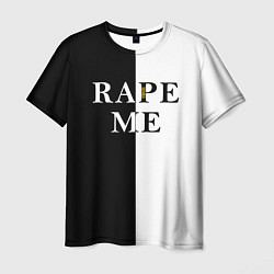 Мужская футболка Rape Me Kurt Cobain спина Z