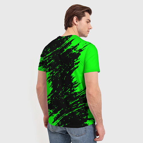 Мужская футболка S T A L K E R NEON СТАЛКЕР / 3D-принт – фото 4