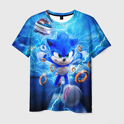 Мужская футболка SONIC СИНИЙ ЁЖ Z