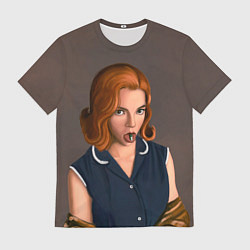 Футболка мужская Элизабет, цвет: 3D-принт