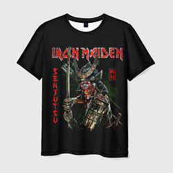 Футболка мужская Iron Maiden, Senjutsu цвета 3D-принт — фото 1